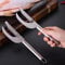 Fish Scale Cutter Cut/Scrape/Dig 3 In 1, Stainless Steel Fish Scale Remover Tool, Stainless Steel Scaling Knife With Rounded Handle Scaling Planer Household Scraper Fish Belly Knife Scraper (Silver)