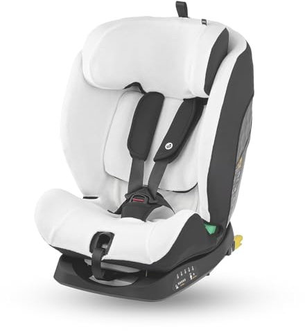 Maxi-Cosi Autositzbezug aus Bio-Baumwolle für Titan S i-Size & Titan S Comfort, Babyschalenbezug, weiches, atmungsaktives und feuchtigkeitsabsorbierendes Material, waschmaschinenfest, Natural White