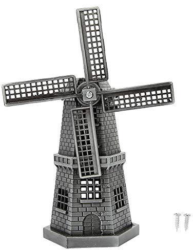 Gonetre Europäischer Stil, Holland-Windmühle, Ornamente, Miniatur-Kunsthandwerk, Büro, Zuhause, Desktop-Dekoration