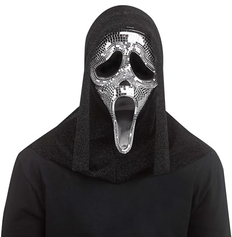 Fun World Scream Ghost Face Mirror Adult Costume Mask