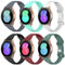 BDIG 6 Pezzi Cinturino per Samsung Galaxy Watch 6/5/ 4 40mm 44mm/ 5 Pro 45mm/Watch 6/4 Classic 43mm 47mm 42mm 46mm/ Active 2 40mm 44mm, 20mm Silicone Cinturini di Ricambio per Uomini Donne.