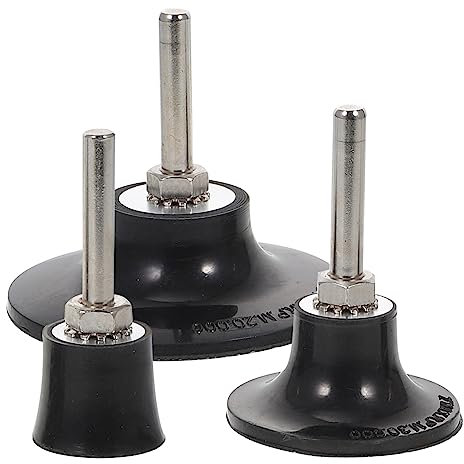 CANIGHT Scheibenhalter Zum Schleifen Belaghalter Für Rotierende Werkzeuge Scheibenbelaghalter Zum Polieren 1 Satz Scheibenhalter Zur Oberflächenvorbereitung Für Matrizen