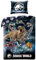Halantex JURASSIC Dinosaures T-REX - Parure de lit 140 x 200 cm avec taie d'oreiller 70 x 90 cm - 100 % polyester multicolore