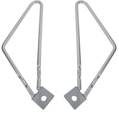 Ejoyous Motorrad Satteltaschenhalterung, 2 Stück Halterungsset für XL883/1200 HD1450/1584, Satteltaschenhalter