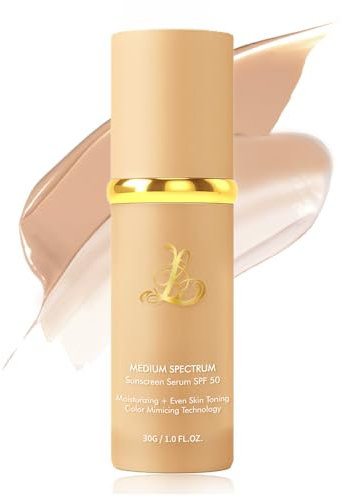 VBEYD - Vielseitige 4-in-1-Make-up-Basis: Diese flüssige Foundation kombiniert Foundation, Sonnenschutzcreme, LSF 50, Concealer und Feuchtigkeitscreme, passt sich automatisch an den Farbton an