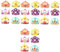 Toyvian 6 Sätze Kronenhut selber machen Bausätze Partyhut selber machen Bausatz bastel set für kindergeburtstags dekoration Krone Tiara DIY Bastelset Geburtstagskrone Nicht gewebt