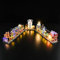 MENZAVA Licht-Set Kompatibel Mit Lego 76444 Die Zauberläden der Winkelgasse - Led-Beleuchtungsset Für Bausteinen Modell - Modell Set Nicht Enthalten