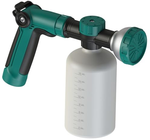 BEAHING Fertilizer Sprayer, Hose End Sprayer for Liquid Fertilizer/Soap, 500ml with Clear Scale, Detachable Car Wash Hose Attachment for Watering Plants, Car Washing