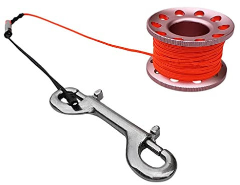 predolo Moulinet de Plongée Léger et Résistant à La, Rose, 15m