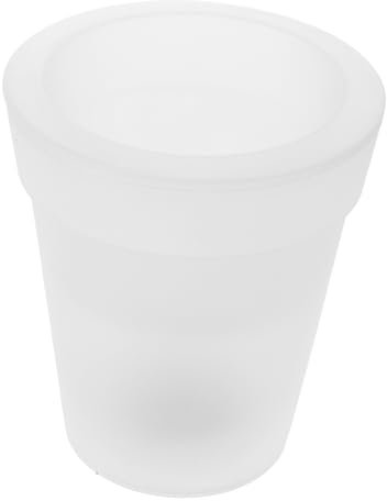 PartyKindom Jardinières Solaires LED Étanches pour Extérieur Pots Décoratifs Lumineux Éclairage Ambiance pour Espace Jardin Et Balcon