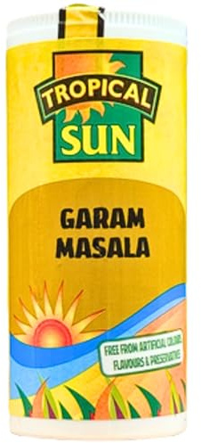 Tropical Sun Garam Masala – Traditional Indian Spice Blend for Curries, Rice & Marinades, Adds Warmth & Depth to Dishes, 80g Jar