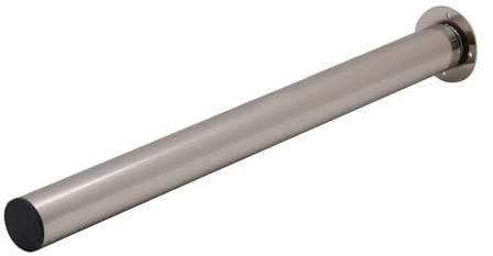 Trintion Pieds de Meuble Réglables 71-110 cm – Pied de Lit à Visser, Pieds de Table Basse, Pied Plan de Travail, Pied Bureau Réglable en Métal, Pieds de Meuble avec Options (Nickel brossé)