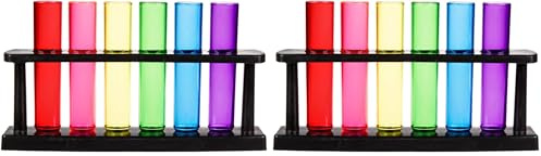 Out of the blue OOTB 93/2072 Kunststoff-Shooter-Röhre, Reagenzglas, Glas, 40 ml (Packung mit 2)