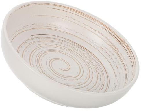 SHINEOFI Plato de Cerámica para Servir Gran Capacidad, Diseño Sencillo y Elegante, Adecuado para Cenas en Restaurante o Fiestas, Uso Versátil y Duradero
