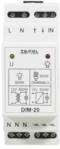 Zamel Dimmer mit Standby-Modus und Speicher für Beleuchtungsstärke DIM-20