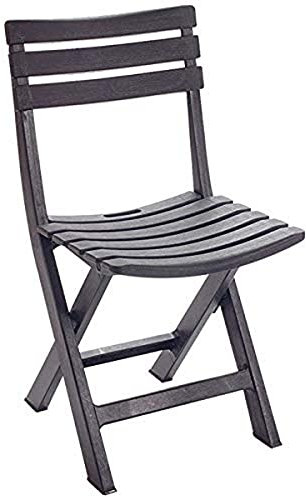 Ipae-Progarden S.P.A. 8009271022003 SILLA PLEGABLE COLOR: NEGRO 44x41x78cm MODELO: KOMODO IPAE PROGARDEN