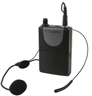 Headset Microphone for QTX And Adastra Portable PA Units | Select Correct Frequency VHF 175.0MHz