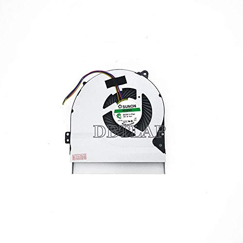 DBTLAP Ventilador de la CPU del Ordenador portátil para ASUS X550 X550V X550C X550VC X450 X450CA X450V X450C A450C K552V A550V MF75070V1-C090-S9A