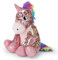 Mousehouse Gifts - Einhorn-Kuscheltier mit Pailletten - Rosa - 29 cm