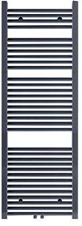 S SIENOC radiador de baño 600 x 1600mm Antracita conexión Central radiador Calentador de Toallas secador de Toallas