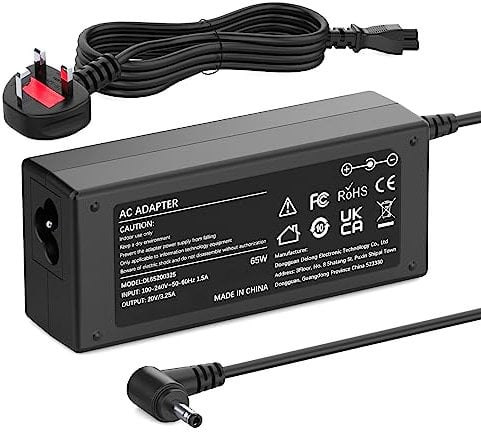 65W Laptop Charger Fit for Lenovo IdeaPad 3 5 330 330s 320 320s 310 100 110 120s 130 S130 S340 S540 S740 510 520 530S Yoga 510 520 530 Flex 4 5 6 Miix 510 520 PA-1450-55LK Power Adapter