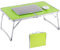 Laptop Table, Folding Computer Desk, Portable Lap Stand Desk, Breakfast Tray with foldable legs, for Bed/Sofa, Eating Breakfast, Reading, Writing, Camping, Picnic, Green, 60x40×26cm