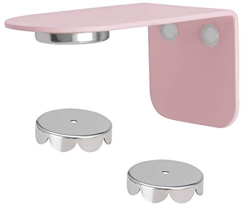 bremermann Magnet-Seifenhalter PUREZZA - frei hängende Seife durch Magnet - Kleben oder Bohren (rosé)