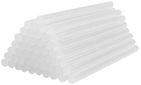 Hot Glue Sticks 7mm x 100mm for Hot Melt Glue Gun SMALUCK® Mini Melt Glue Gun Sticks, Premium A+, SGS Approved 50pcs