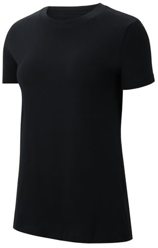 Nike, Park20, Camiseta De Manga Corta, Blanco Negro, S, Mujer