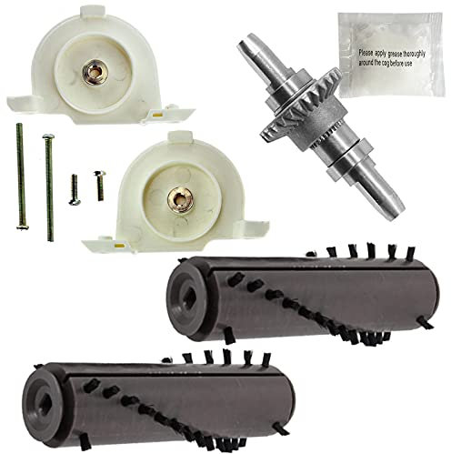 Spares2go Brushroll Bars + End Caps Kit + Drive Cog Shaft Spindle & Bearings compatible with Gtech AirRam Vacuum Cleaner AR01 AR02 AR03 AR05 DM001