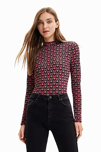 Desigual Body para mujer, rojo, L