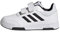 adidas Tensaur Hook And Loop Shoes, Sneaker Unisex - Bambini e ragazzi, Cloud White Core Black Core Black, 37 1/3 EU