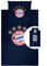 FC Bayern München Bettwäsche Glow in The Dark I 135x200 I Navy I Fußball