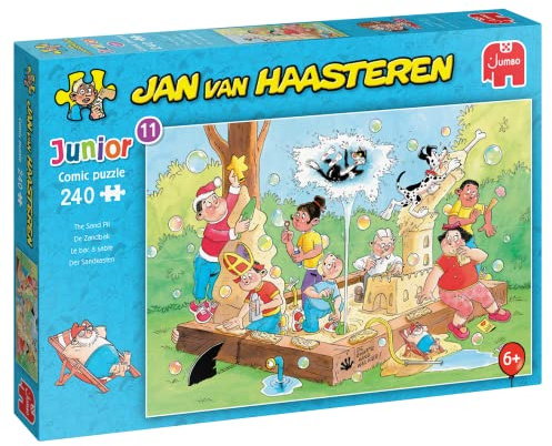 Jan van Haasteren Jumbo Spiele Jan van Haasteren Junior Sandkasten 240 Teile - Puzzle für Kinder ab 6 Jahren