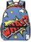 What Comic Explosion Pop Art Cartoon Style Laptop Rucksack Reisetasche Büchertasche Schule College Studenten Rucksack für Jungen Mädchen, mehrfarbig, One size