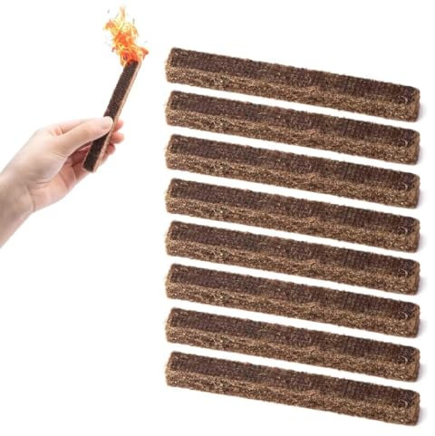 LQIOACU dauerdocht für wachsfresser,kerzendochte für dicke kerzen,8 Stück, perfekt für Wachsfresser, Heimwerkerprojekte und den Einsatz im Freien.