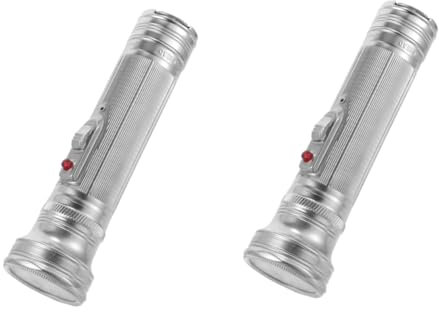PRETYZOOM Linterna De 2 Uds Linterna Pequeña De Metal Para Exteriores Antigua De Metal Portátil De Antigua Para Exteriores LED