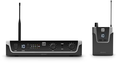 LD Systems U308 IEM - In-Ear Monitoring-System - 863-865 MHz + 823-832 MHz