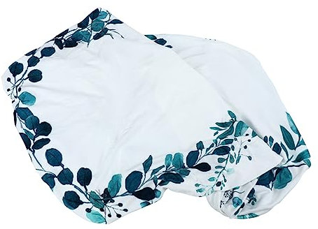 ULDIGI Babybettlaken für Babybettmatratze, Elastisch, Weiß, Polyester