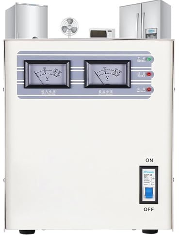 Stabilizzatore di tensione completamente automatico,protezione di sovratensione dello stabilizzatore di corrente della famiglia monofase 220V,elettrodomestici instabili del regolatore di potenza,5000W