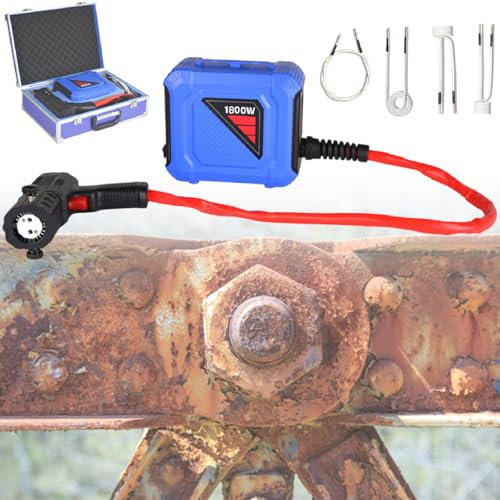 Riscaldatore Per Bulloni A Induzione Riscaldata, Strumento Per Riscaldatore A Induzione - Strumento Per Riscaldatore A Induzione Magnetica Portatile Da 1800 W,220V