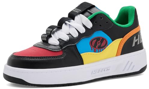 Heelys Jungen Rezerve Low, Schwarz, Rot, Cyan, Gelb, 31 EU