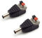 DC Female Male RCA Female Male Connector Adapter Plug 2.1x5.5mm DC Jack Power Audio Cable For RGB Strip Light CCTV Camera(22690-2pcs)