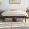 Yaheetech Bastidor de Cama Metálico Listones de Acero Espacio de Almacenamiento Bajo la Cama Fácil Montaje Cama Matrimonial 160 x 200 x 41.5 cm Negro