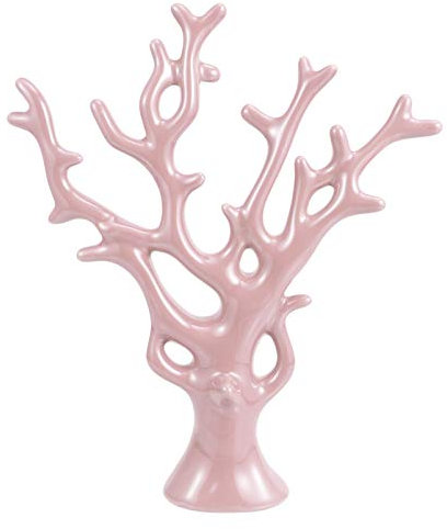BATHVEVE 1pezzi Ornamento Albero in Ceramica Stile Nordico Per Decorazione Tavolo e Casa Decorazione Natalizia Unica in Ceramica Ecologica Addobbo Desktop Elegante e Regalo