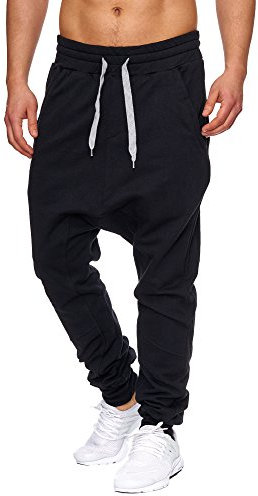Tazzio Herren Jogginghose IM Haremstil P-501, XL, Schwarz