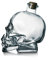 3d cristal, decantador de calavera Vodka vino botella copa claro, vidrio, 120 ml
