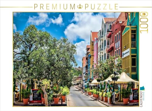 CALVENDO Puzzle Curaçao - Bunte Insel in der Karibik | 1000 Teile Lege-Größe 64 x 48 cm Foto-Puzzle für glückliche Stunden