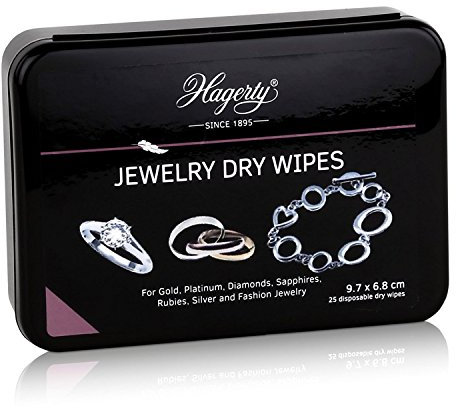Hagerty - Jewelry Dry Wipes - Lingettes pour nettoyer les Bijoux