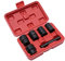 KATSU Tools 6 PCs 1/2 Inch Drive Nut and Bolt Extractor Set, 17/19/21/22/26mm Metric Sockets Lug Nut Remover Extractor Tool